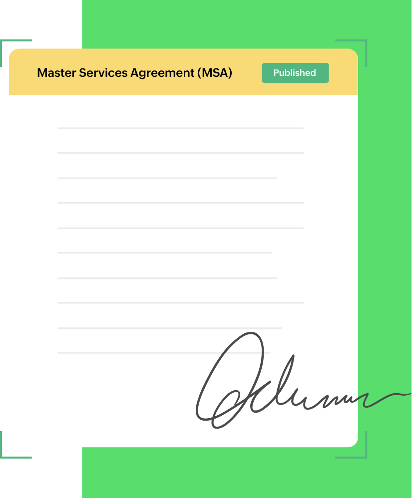 Drafting a Standard Service Agreement (MSA/SOW)