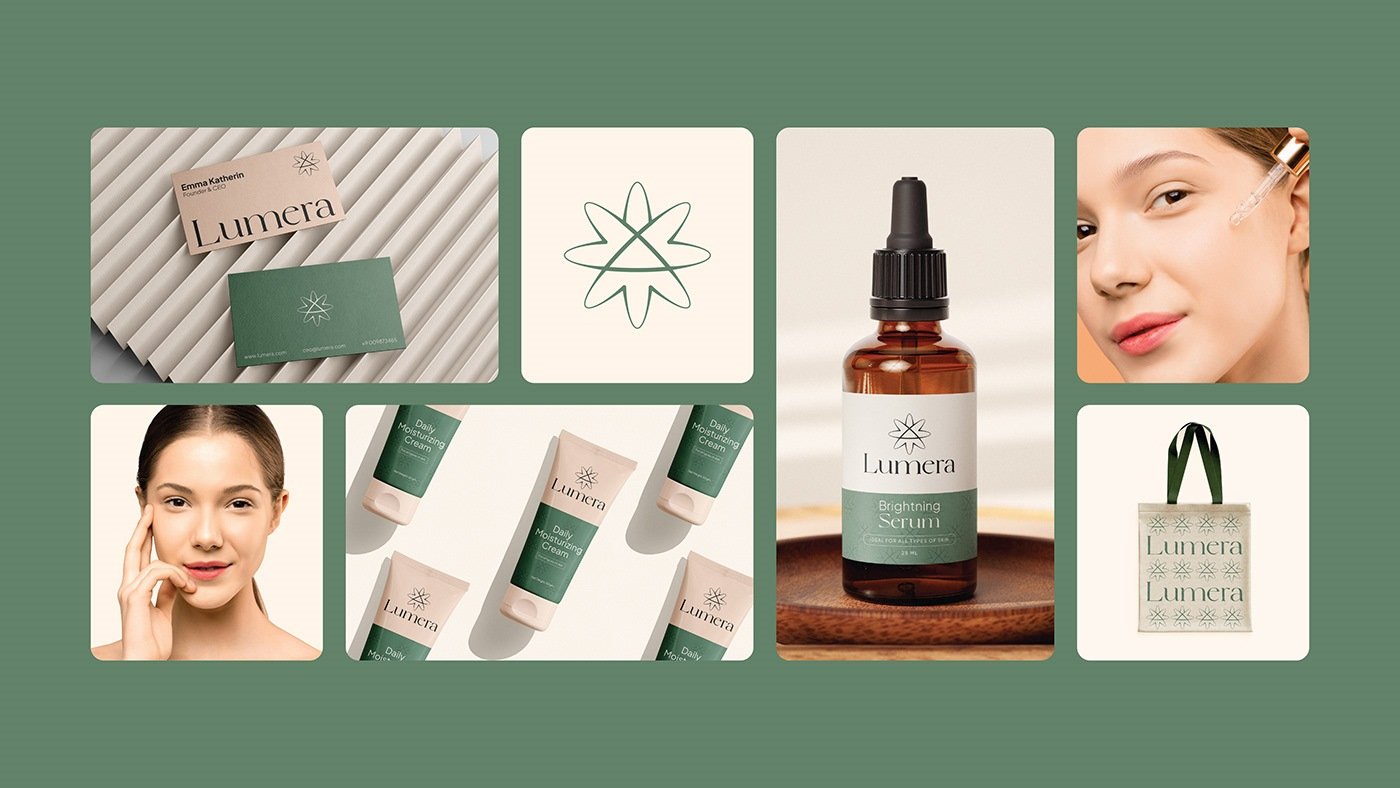 Luxury Skincare Brand Identity Kit